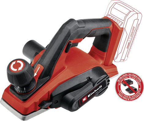 Einhell TE-PL 18/82 Li - Solo Akkus gyalu Tartozékokkal, akku nélkül, töltő nélkül Gyaluszélesség: 8