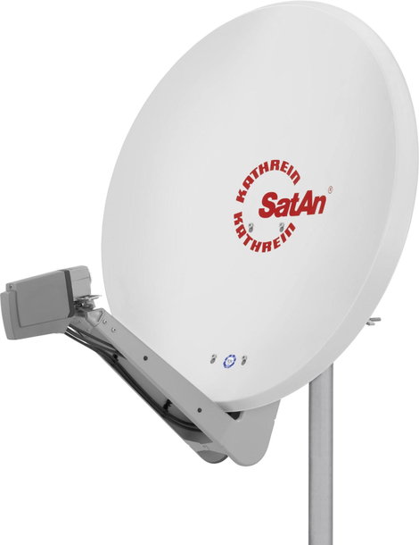Kathrein CAS 90ws SAT antenna 90 cm Reflektor anyaga: Alumínium Fehér