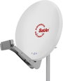 Kathrein CAS 90ws SAT antenna 90 cm Reflektor anyaga: Alumínium Fehér bélyegkép