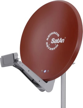 Kathrein CAS 90ro SAT antenna 90 cm Reflektor anyaga: Alumínium Piros, Barna
