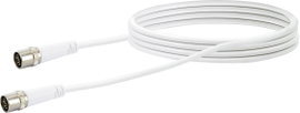 Schwaiger Antennák, SAT Csatlakozókábel [1x F-Quick dugó - 1x F-Quick dugó] 3.00 m 10 dB Négyszeres 