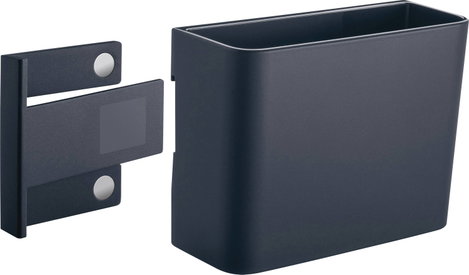 Sigel GL802 GL802 Táblafilc tartó, mágneses csíptetővel (Sz x Ma x Mé) 120 x 94 x 51 mm Antracit