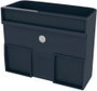 Sigel GL802 GL802 Táblafilc tartó, mágneses csíptetővel (Sz x Ma x Mé) 120 x 94 x 51 mm Antracit 2. bélyegkép