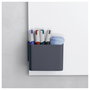Sigel GL802 GL802 Táblafilc tartó, mágneses csíptetővel (Sz x Ma x Mé) 120 x 94 x 51 mm Antracit 6. bélyegkép