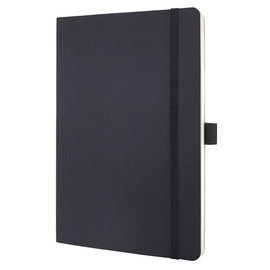 Sigel CONCEPTUM® CO309 Jegyzettömb Pontozott vonalzás (pontozott kockás) Fekete Lapok száma: 97 DIN 