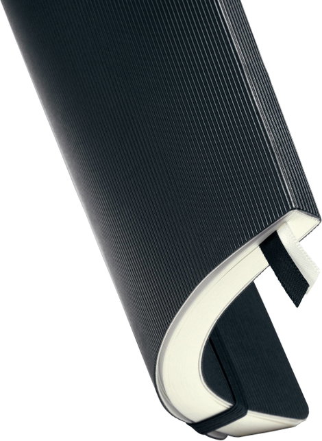 Sigel CONCEPTUM® CO309 Jegyzettömb Pontozott vonalzás (pontozott kockás) Fekete Lapok száma: 97 DIN  8. kép