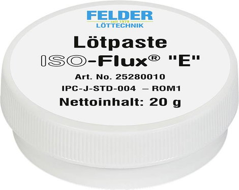 Felder Löttechnik ISO-Flux E Forrasztópaszta Tartalom 20 g