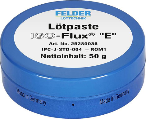 Forrasztópaszta, Felder Löttechnik ISO-Flux E