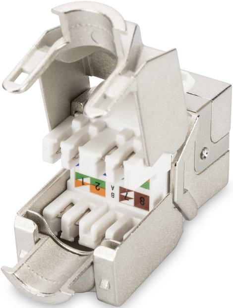 Digitus DN-93612-1 RJ45 beépíthető modul Keystone CAT 6 2. kép