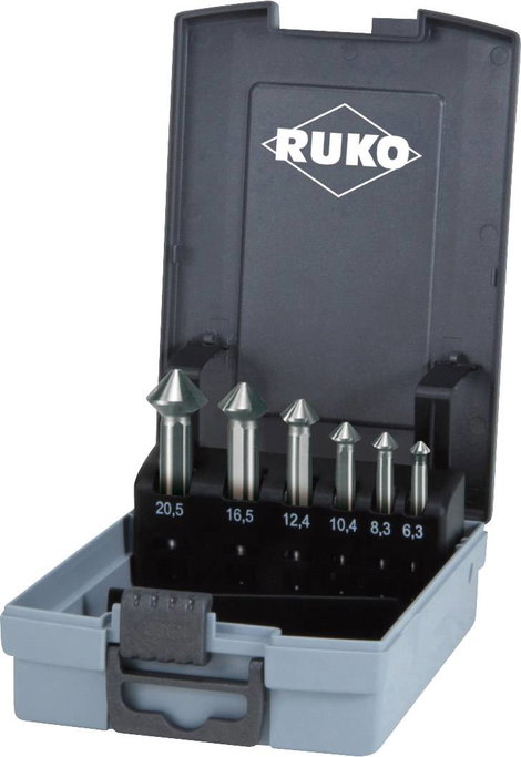 RUKO ULTIMATECUT 102790RO Marófúró készlet 6 részes 6.3 mm, 8.3 mm, 10.4 mm, 12.4 mm, 16.5 mm, 20.5