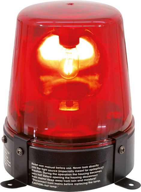 Eurolite LED Rendőr villogó Piros Fényforrások száma: 1 2. kép