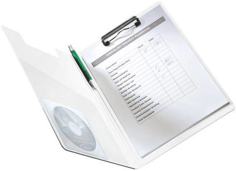 Leitz Csíptetős írómappa 41990023 Rózsaszín 2. kép