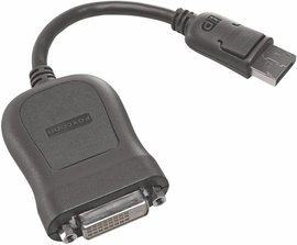 Lenovo 45J7915 Átalakító [1x DVI-D dugó - 1x DisplayPort dugó] Fekete
