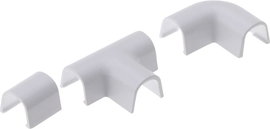 cablefix 3210_weiß Kábelcsatorna Ütközös összekötő 10 db Fehér