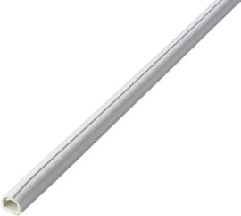 Öntapadós kábelcsatorna 1 m x 5,5 mm x 5 mm, fehér, 4 db, Cablefix 2200