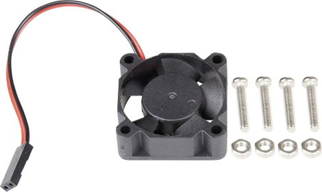 Aktív ventilátor 30 mm, alkalmas: Raspberry Pi, Banana Pi, Rock Pi, Joy-it SBC-FAN-303010
