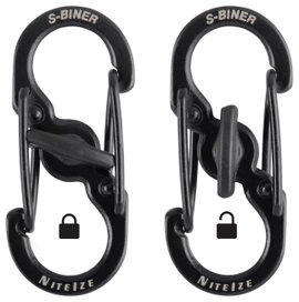 NITE Ize NI-LSBM-01-2R3 Karabíner MicroLock S-Biner 2 35 mm x 15 mm x 7 mm 2 db