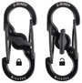 NITE Ize NI-LSBM-01-2R3 Karabíner MicroLock S-Biner 2 35 mm x 15 mm x 7 mm 2 db bélyegkép