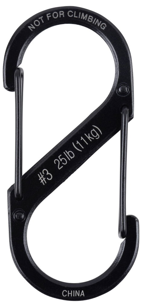 NITE Ize NI-SB3-03-01 Karabíner S-Biner Gr. 3 67 mm x 29 mm 1 db 2. kép