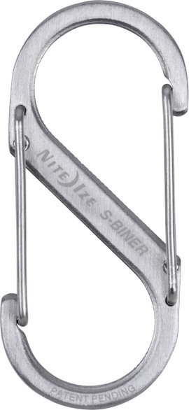 NITE Ize NI-SB2-03-11 Karabíner S-Biner Gr. 2 50 mm x 22 mm 1 db