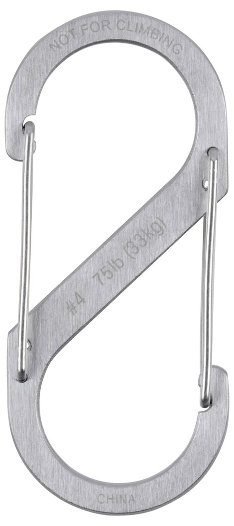 NITE Ize NI-SB4-03-11 Karabíner S-Biner Gr. 4 89 mm x 38 mm 1 db 2. kép