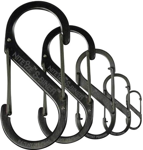 NITE Ize NI-SB4-03-01 Karabíner S-Biner Gr. 4 89 mm x 38 mm 1 db