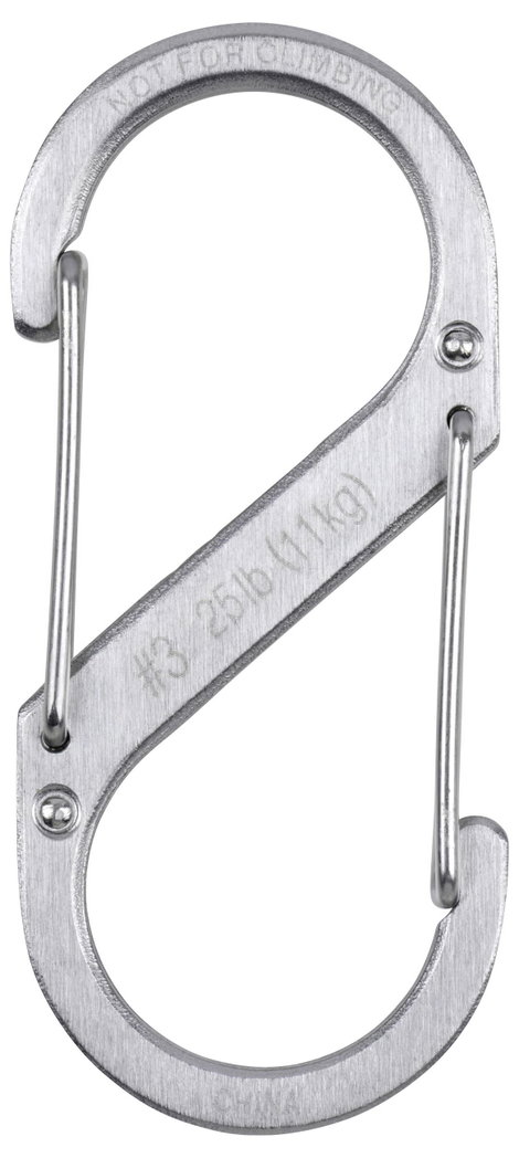 NITE Ize NI-SB3-03-11 Karabíner S-Biner Gr. 3 67 mm x 29 mm 1 db 2. kép