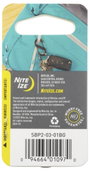 NITE Ize NI-SBP2-03-01 Karabíner S-Biner Gr. 2 76 mm x 50 mm x 25 mm 1 db 6. bélyegkép