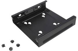 Lenovo Tiny VESA Mount II 4XF0N03161 Számítógép tartó Csavaros rögzítés Fekete