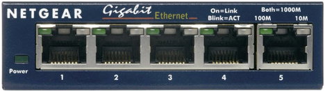 NETGEAR GS105GE Hálózati switch 5 port 1 GBit/s 2. kép