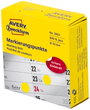 Avery-Zweckform 3852 Etikettek Ø 10 mm Papír Sárga 800 db Véglegesen tapadó Jelölőpont etikett bélyegkép