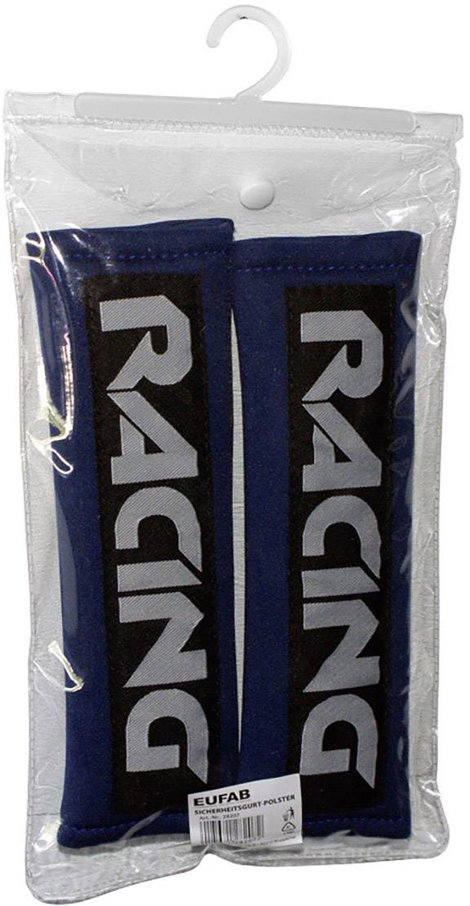 Eufab 28207 Racing blue Biztonsági öv párna 22 mm x 7 cm x 3 cm 2. kép