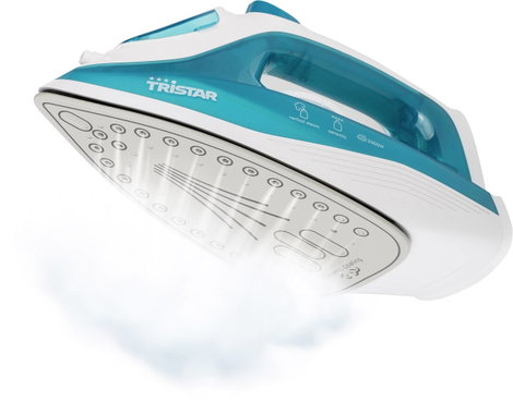 Tristar ST-8300 Gőzölős vasaló Fehér, Kék 2000 W 2. kép