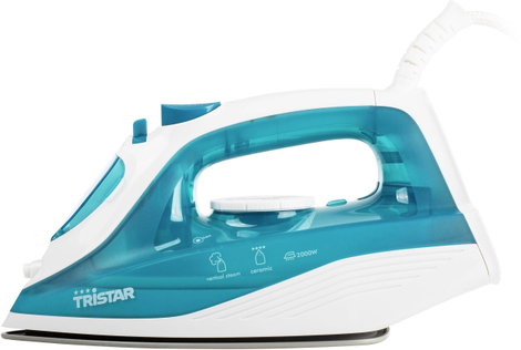 Tristar ST-8300 Gőzölős vasaló Fehér, Kék 2000 W 7. kép