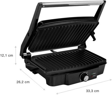 Tristar GR-2852 Kontakt grill Elektromos Fekete 16. kép