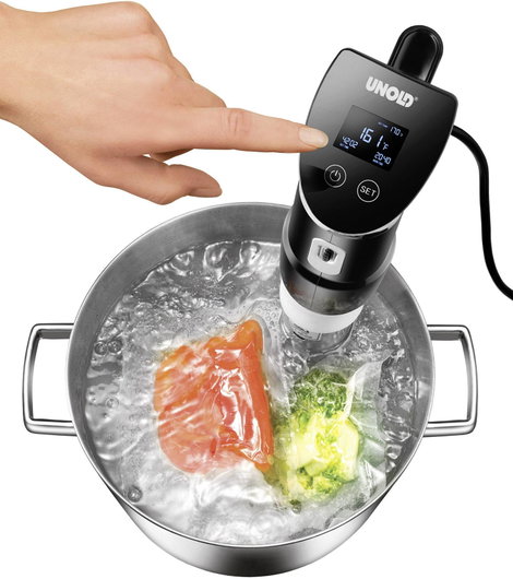 Unold Sous Vide Stick Time 58915 Sous Vide Stick (vákuum főző) Fekete, Ezüst 11. kép