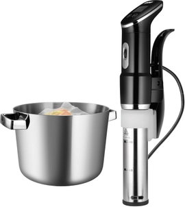 Unold Sous Vide Stick Time 58915 Sous Vide Stick (vákuum főző) Fekete, Ezüst