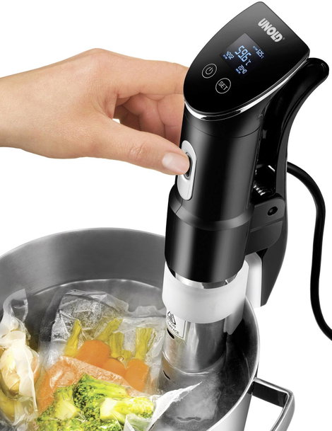 Unold Sous Vide Stick Time 58915 Sous Vide Stick (vákuum főző) Fekete, Ezüst 9. kép