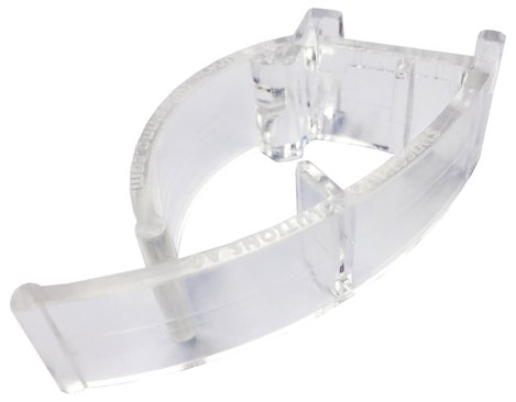Swissinno 1 238 001K Spike-Clips Rögzítőkapocs Alkalmas Swissinno Taubenabwehr-Spikes 6 db 5. kép
