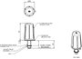 Wittenberg Antennen WB 15 Autós fixen beépíthető antenna, Fixen telepített antenna GSM, UMTS, LTE 2. bélyegkép