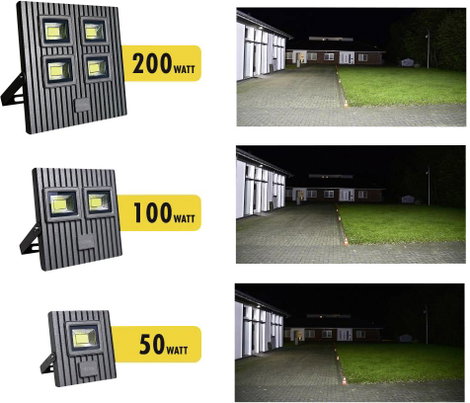 m-e modern-electronics LS-200 G 50518 LED-es fényszóró 200 W 2. kép