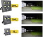 m-e modern-electronics LS-200 G 50518 LED-es fényszóró 200 W 2. bélyegkép