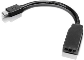 Lenovo 0B47089 Átalakító [1x Mini DisplayPort dugó - 1x HDMI alj] Fekete
