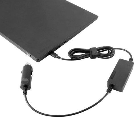 Lenovo 65W USB-C DC Travel Adapter - Auto-Netzteil Úti töltőadapter 65 W 5 V, 9 V, 15 V, 20 V 3.25 A 2. kép