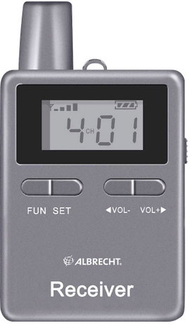 Albrecht ATR 400 29970 Tour Guide rendszer