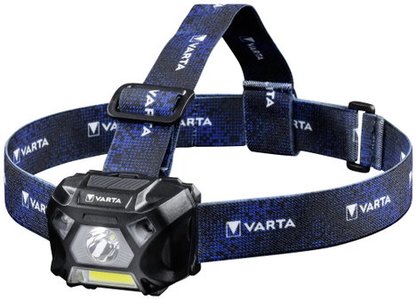Varta Work Flex Motion Sensor H20 LED Fejlámpa Elemekről üzemeltetett 150 lm 20 óra 18648101421 2. kép