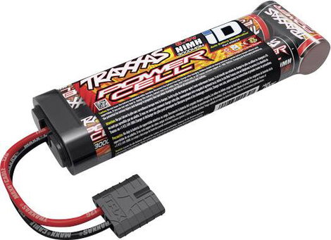 Traxxas Akkucsomag, NiMH 8.4 V 3000 mAh Cellaszám: 7 stick Traxxas iD