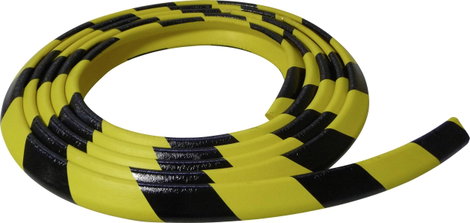 VISO PUS300NJ Védőhab fekete, sárga (H x Sz) 4.5 m x 30 mm