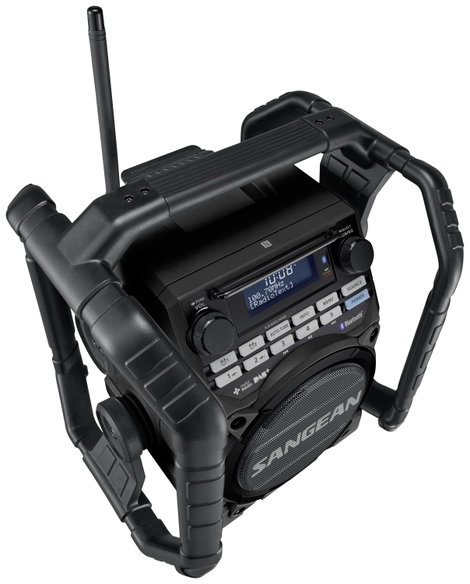 Sangean U-4 DBT+ Építkezési rádió DAB+, URH AUX, Bluetooth®, USB Akkutöltő funkció, Újratölthető, Ví 4. kép