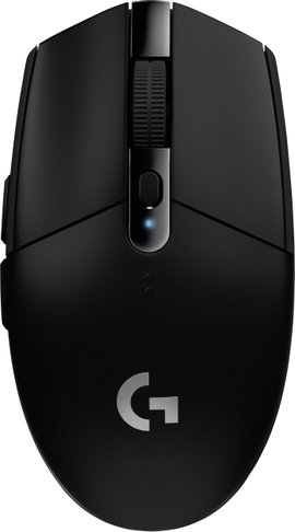 Logitech Gaming G305 Lightspeed Gamer egér Rádiójel vezérlésű Optikai Fekete 6 Gombok 12000 dpi